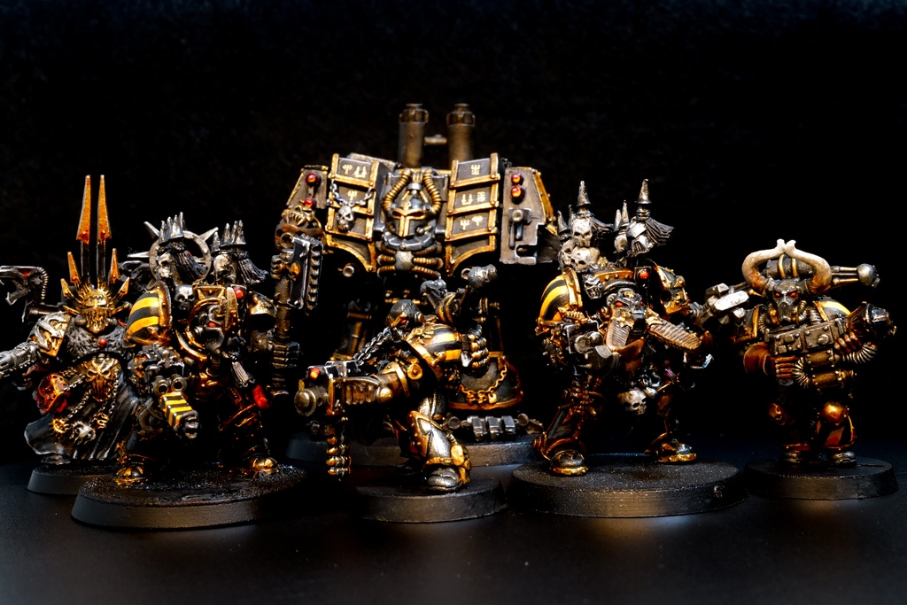 Iron Warriors Oldhammer40k Army Group Shot