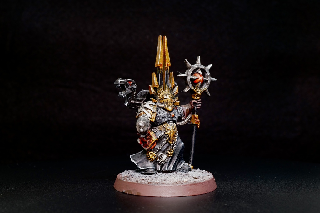 Iron Warriors Oldhammer40k Chaos Space Marine Sorcerer Left
