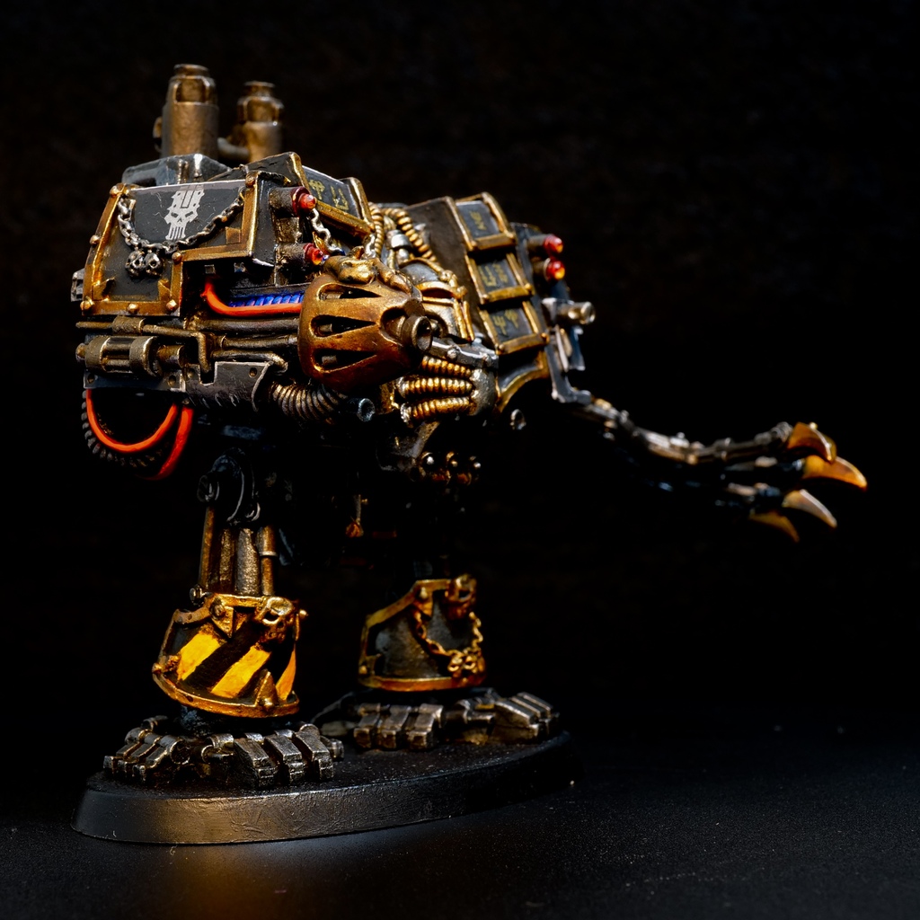 Iron Warriors Oldhammer40k Chaos Dreadnought Right